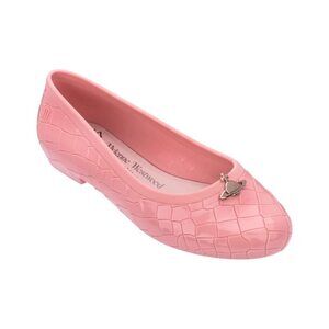 Melissa - Womens Vwa + Margo Ballerina Ii Ad Flats, Size: 9 M US, Color: Pink